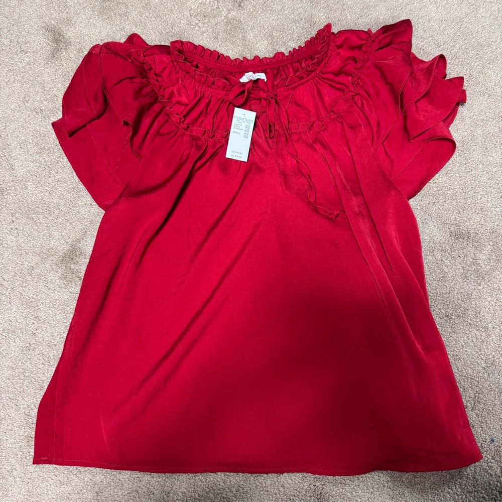 Red Women's Top